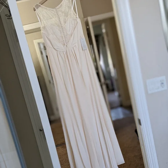 NWT BHLDN Panes of Lace Wedding Gown